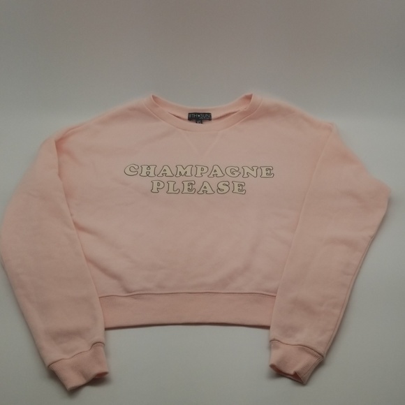 Fifth Sun Tops - Fifth Sun Size XS "Champagne Please" Sweatshirt